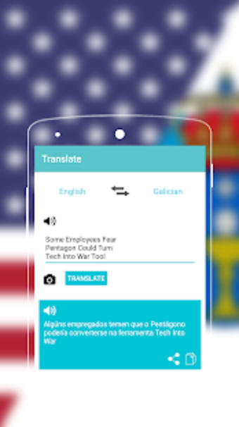English to Galician dictionary - Free Translator