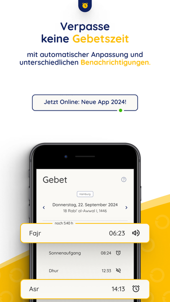 islam.app: Gebetszeiten Koran