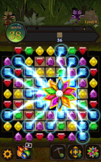 Secret Jungle Pop : Match 3 Jewels Puzzle