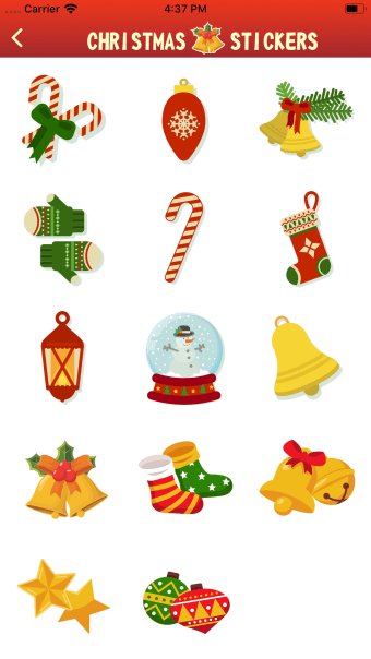 Stickers Christmas  New Year