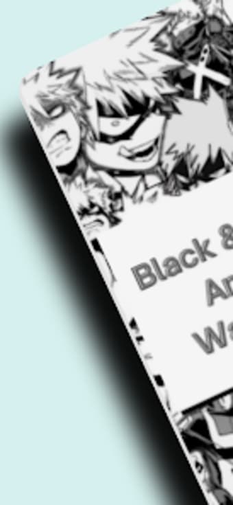Black and White Anime Wp