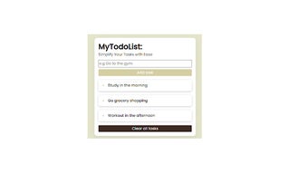 MyTodoList