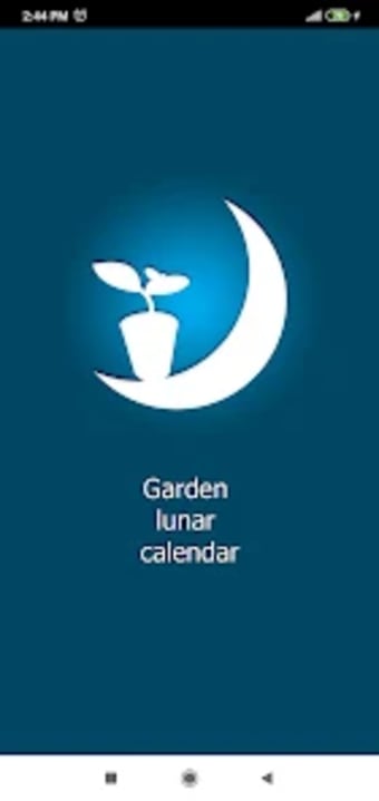 Garden lunar calendar