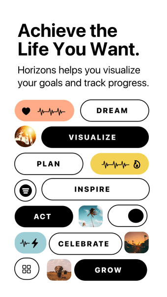 Horizons: Vision Board Maker