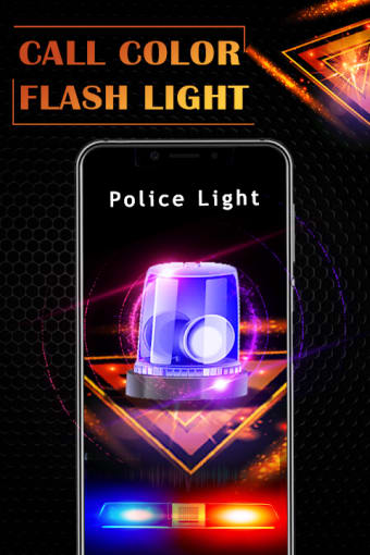 Color Screen Flashlight :  Flash on Call & SMS