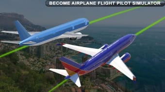Airplane Pilot Flight Race Simulator