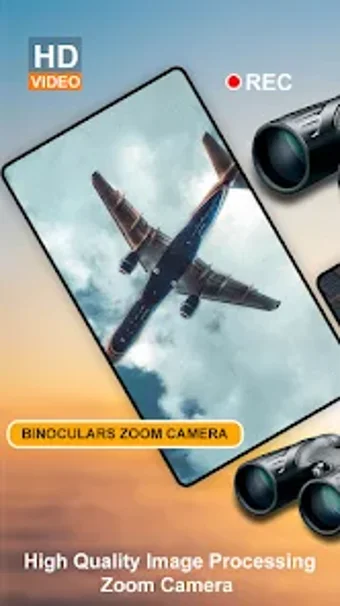 Binoculars Zoom Cam Recorder