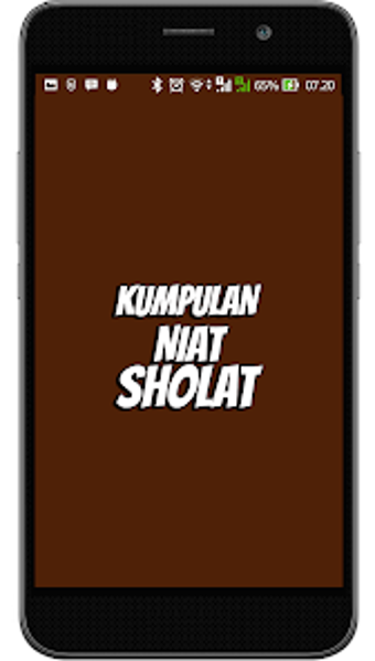 Niat Sholat