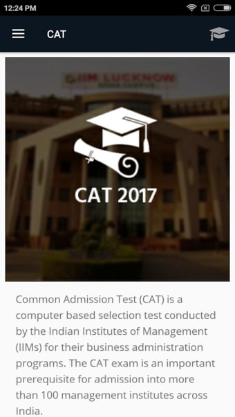 CAT Exam 2017