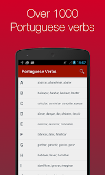 Portuguese Verb Conjugator