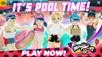 Pool Party Miraculous RP: Ladybug Cat Noir