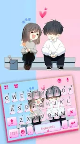 Couple First Love Keyboard The