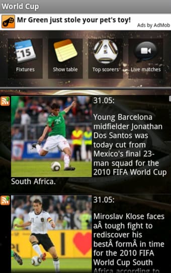 World Cup 2010 - FotMob