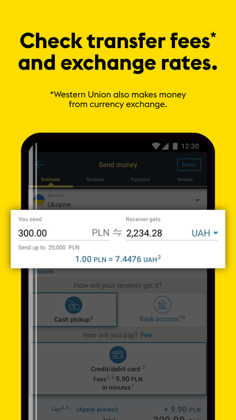 Western Union App: Send Money from Poland