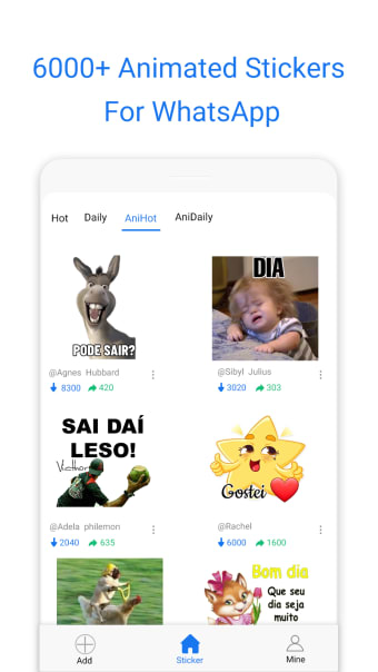 Animated Sticker For WhatsApp