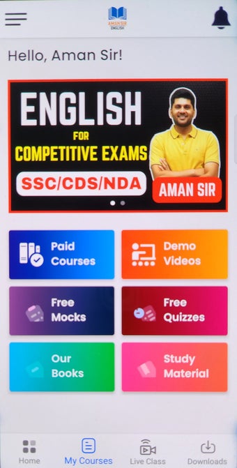 Aman Sir English