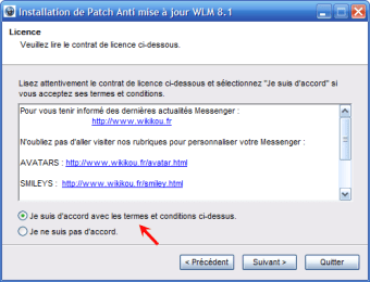Anti-actualización para Windows Live Messenger 8.1