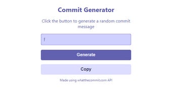 Commit Message Generator