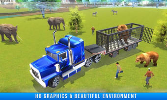 Animal Transport Truck Driving Game 2018