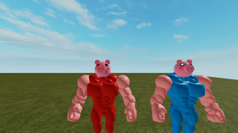 survival peppa pig killer george killer buff