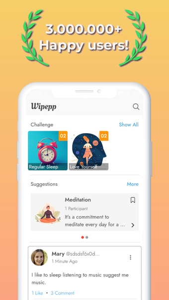 Wipepp - 21 Days Challenges