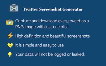 Twitter Screenshot Generator