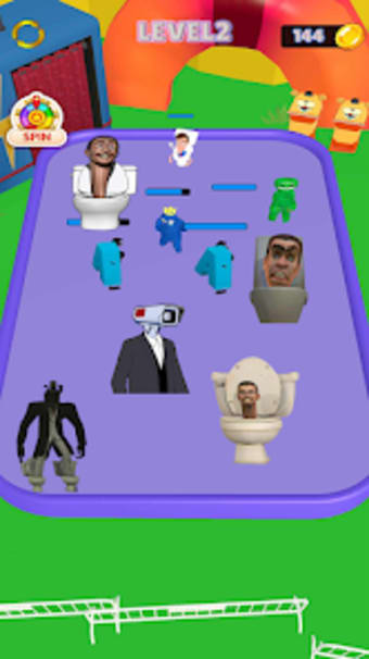 Skibidi Merge Toilet Monster