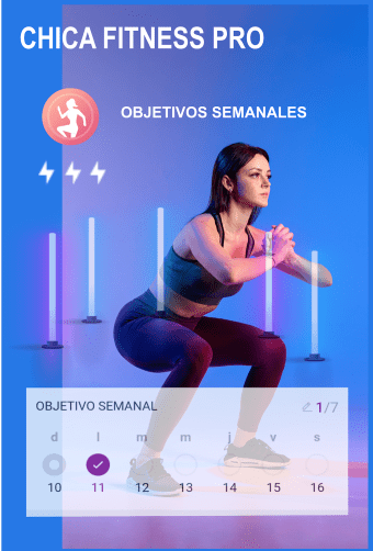 Chica Fitness Pro- Ejercicios