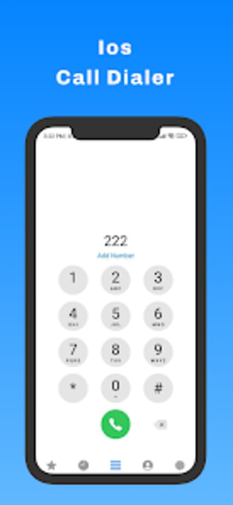 Contacts iOS Phone call Dialer