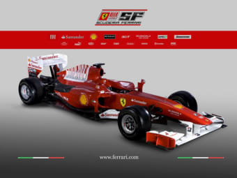 Ferrari F10 Wallpaper
