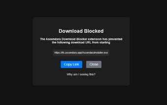 Ascendara Download Blocker