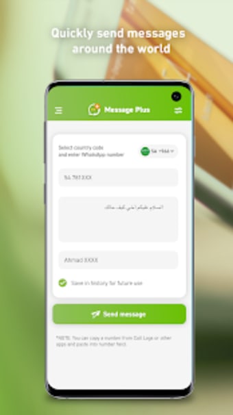 Message plus for Whatsapp
