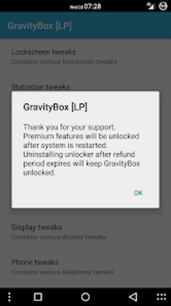 GravityBox Unlocker