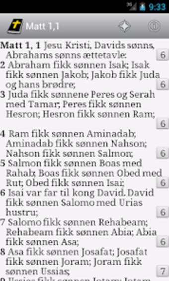 DataBibelen Bible in Norwegian