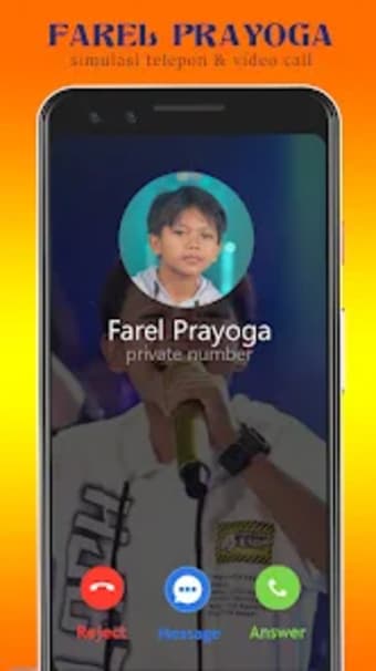 Video Call dari Farel Prayoga