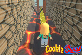 Crazy cookie swirl Rblox Rainbow Shape Obstacle