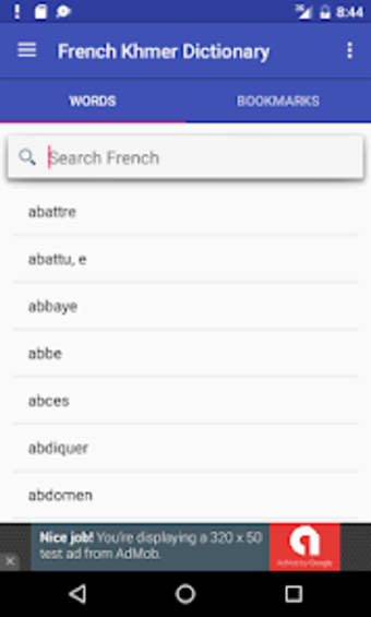 French Khmer Dictionary