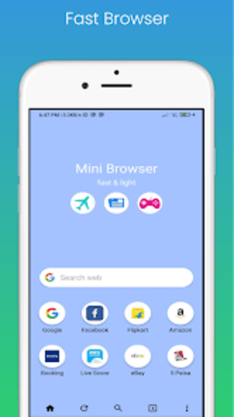 Mini Browser- Fast Web Browser
