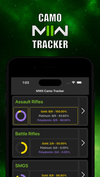 MWII Camo Tracker