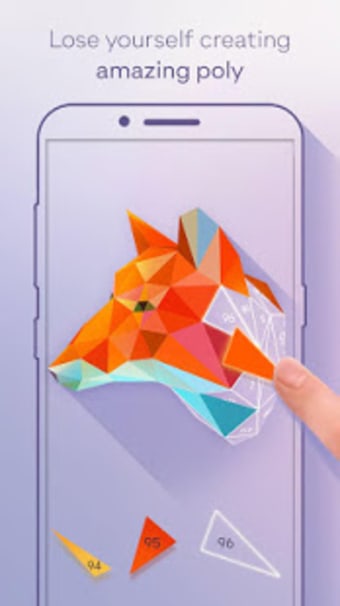 LowPoly 3D Art: Paint by Number