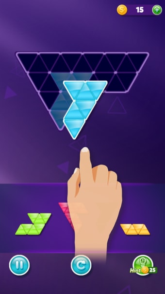 Block Triangle puzzle:Tangram