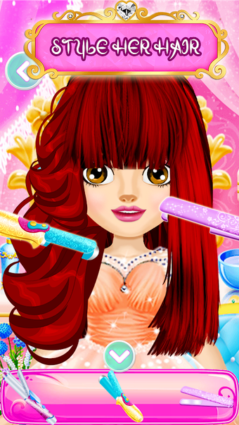 Hair Saloon Color by Number - Girls Fashion Games