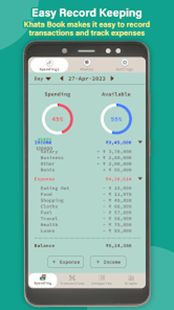 Khata Book My Spending Tracker