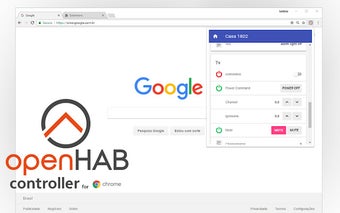 openHAB Chrome Controller