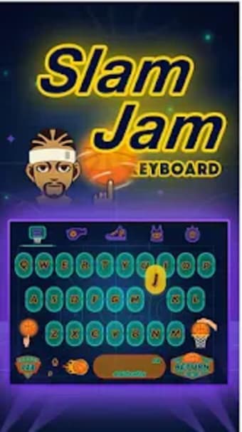 Color Keyboard Theme - Slam Ja
