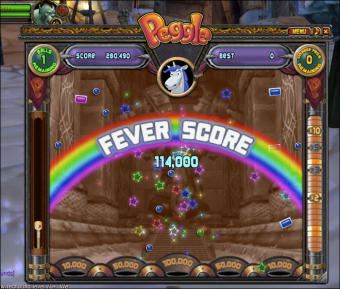 Peggle Add-on for WoW