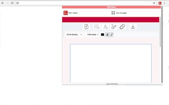 PDF editor PDFOffice to edit and create PDF