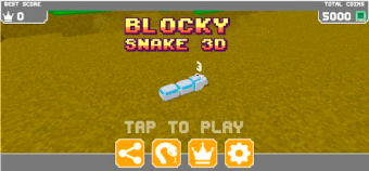 Blocky Snake 3D