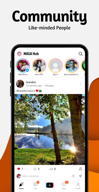 MAGA Hub - Social Media