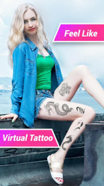 Tattoo Design and Name ink Tattoo On Photo
